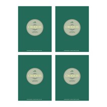 모조 크로키북 좌철 랜덤발송 80g, A4, 4개