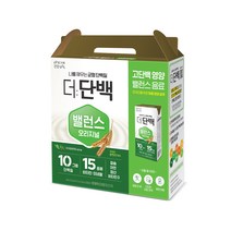 빙그레 더단백 밸런스 오리지널, 16개, 190ml