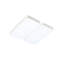 가온엘이디 시스템 LED 거실 4등 120W, 화이트