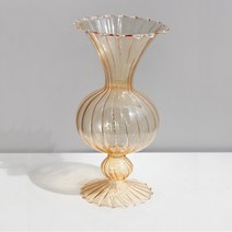 진심디자인 피프티 스트라이프 유리 화병 G type