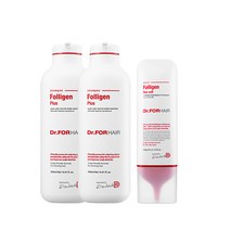 닥터포헤어 폴리젠 플러스 샴푸 500ml 2p + 폴리젠 씨솔트 스케일러 300g, 1세트