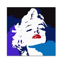 아디코 DIY 페인팅 팝아트 명화그리기 25 x 25 cm, 고개든 마릴린(PB11)