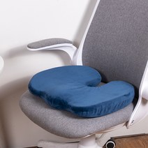 와다다샵 메모리 방석 쿠션, 타입5 블루
