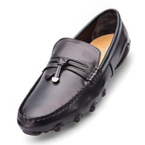 보닌 남성용 소가죽 플렉시블 웰트 초경량 태슬 드라이빙 로퍼 ZG10