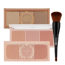 아임미미 F/W 브라운 MLBB 치크 박스, 1박스, 블러셔 + 쉐딩 + 브러쉬
