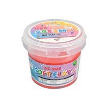 아이비스 대용량 소프트 클레이 SP11669, 빨강, 400g