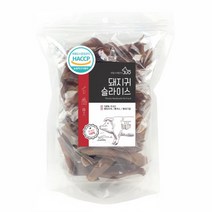 더주오 강아지 돼지 귀슬라이스 간식 210g, 1개, 돼지귀