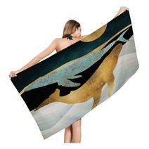 추상화 배경 문썬 아트 프린팅 비치타월 80 x 160 cm, 26, 1개