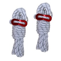 오즈니 반사 텐트 스트링 고정 로프 2p, 화이트