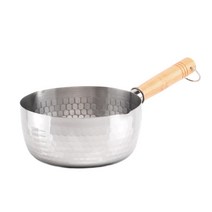 아이젠베르그 인덕션 라면 계량 냄비 EA0038, 실버, 20cm
