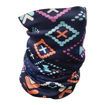 트레벨로 9컬러 소프트터치 패턴 방한 마스크 자전거 넥워머, 패턴9