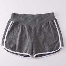 투톤 라인 임부용 돌핀팬츠