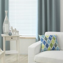 레인보우하우스 방한 리지 3중 큰창 암막 커튼