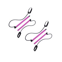 아리코 홈트 필라테스 요가 스트레칭 기구 2p, 핑크