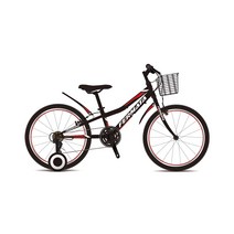 지오닉스 2021년형 페르마타20 썬런 21단 브이 브레이크 MTB 자전거, 블랙 + 레드, 138cm