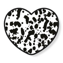 누아트 하트 스마트톡, 마블잉크 블랙, 1개