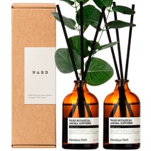 부케가르니 나드 보타니컬 아로마 디퓨저 100ml x 2p + 유칼립투스, 클린코튼