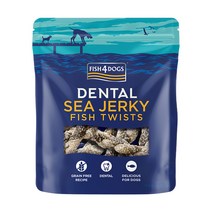 피쉬포독스 강아지 씨져키 트위스트 건조간식 100g, 1개, 화이트 피쉬 껍질맛