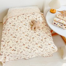 스타도어 큐트패턴 거즈블랭킷, 버섯토끼