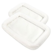 옥희독희 반려동물 위로열림 이동장 전용 방석 2p, 화이트