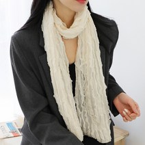 로시끌레르 프릴 주름 스카프