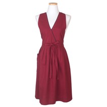 V라인원피스앞치마, 딥레드, 1개