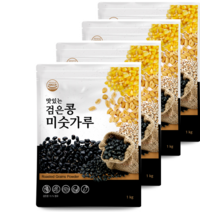 배대감 맛있는 검은콩미숫가루, 4개, 1kg