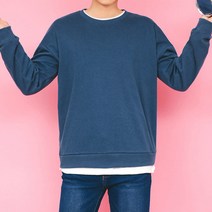 머시따 세미 오버핏 특양면 맨투맨