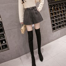 루나걸 여성용 난코드 모직 반바지