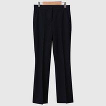 빼빼 여성용 시크릿밴딩 하루종일 편안한 슬림부츠컷 9부 슬랙스