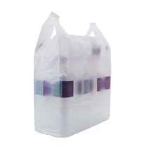 쓰리포 손잡이 마트 비닐봉투 유백, 100매, 36L