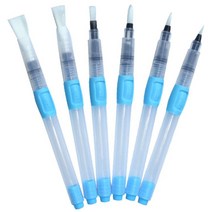 워터브러쉬 펜 B형 6종 세트, 1세트