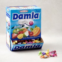 담라 어소티드 소프트 츄이 캔디 블루, 2000g, 1개