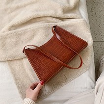 윈윈컴퍼니 직사각 악어패턴 럭셔리 숄더백 YT_RC1281