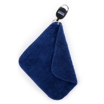 카시야골프 릴 와이어 코튼 골프타올, 블루