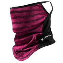 락브로스 자외선차단 귀걸이형 쿨마스크 LF7367, 레드