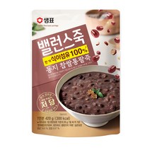 샘표 밸런스죽 동지 찹쌀통팥죽, 420g, 6개