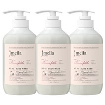 제이멜라 인 프랑스 팜므파탈 바디워시 플로럴향, 3개, 500ml