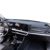 다오토 대쉬보드커버 논슬립 패드, 쌍용, 블랙, 쌍용 토레스 2022년형~(단일형)