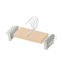 올셋 하의용 원목옷걸이, 원목, 5개입