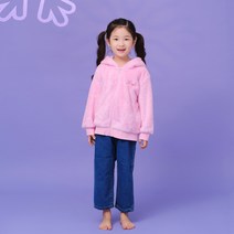 시크릿쥬쥬 여아용 크라운 뽀글이후드집업