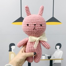 아이한코 뚱이 Big 코바늘 뜨개질 손뜨개 DIY인형세트, 1세트, 021 피치