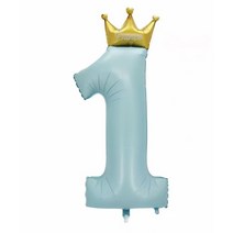 파티 생일 돌잔치 대형 풍선, 블루, 1개