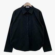 슈가펀 여성용 모니 뒷트임 베이직 셔츠