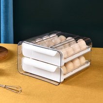 바나나빌딩 슬라이딩 2단 에그박스 32구, 화이트