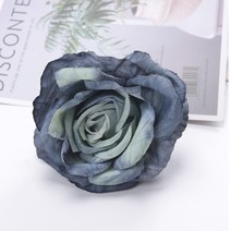 루비코코 커튼묶기 장미 꽃 커텐집게 12.5cm, 장미 블루, 2개