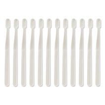 생활도감 벌집 칫솔 화이트, 1개입, 12개