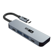알텍랜싱 5IN1 USB C타입 HDTV 멀티허브 SWV6115G, 혼합색상