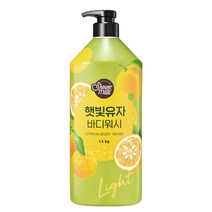 샤워메이트 프레시 햇빛유자 바디워시, 1.5kg, 1개