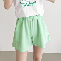 가비진 여성용 데일리 밴딩 3부 반바지